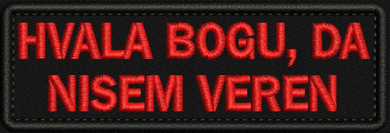 HVALA BOGU